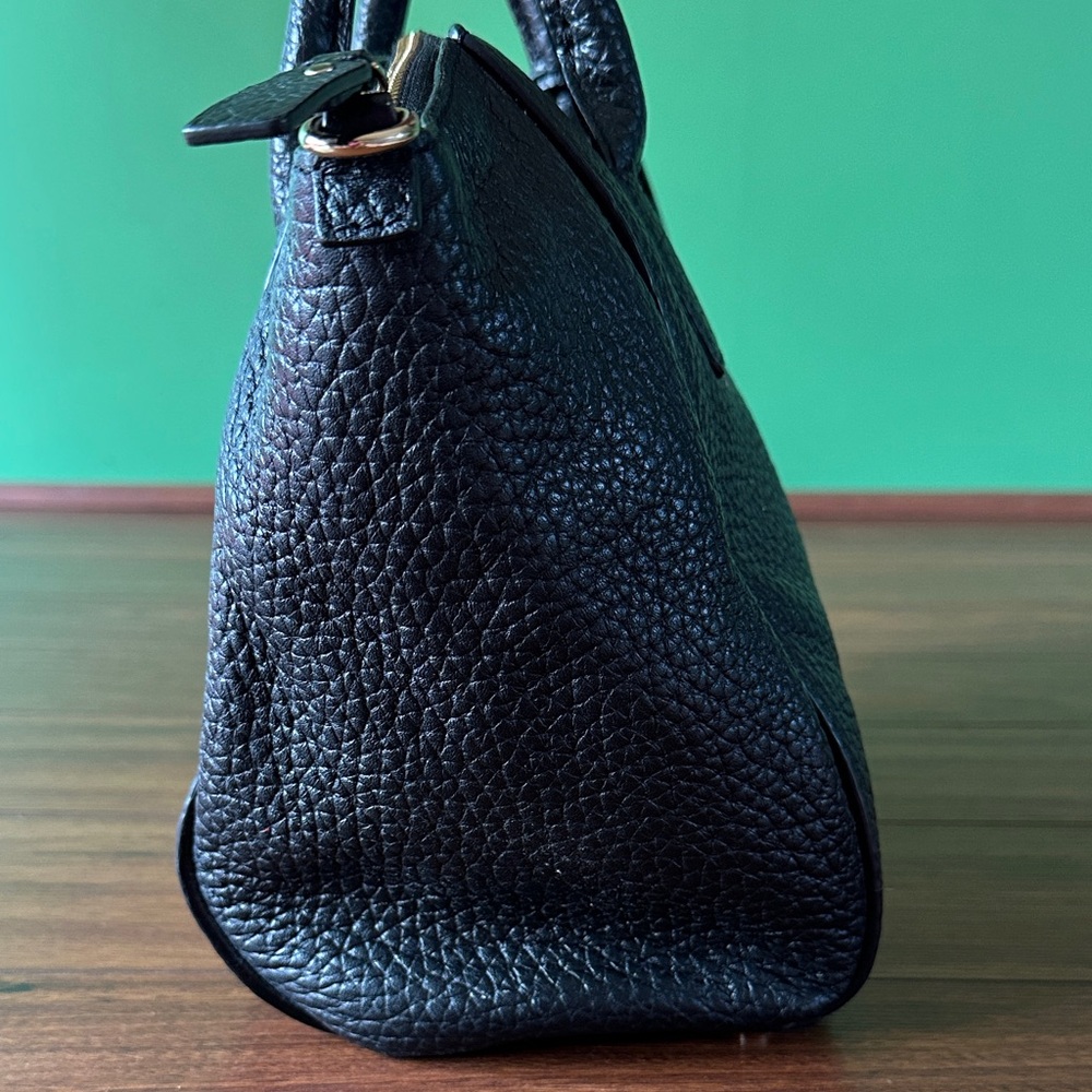 ⚫️⚫️EUC Kate Spade Pebbled Leather Black Satchel⚫️⚫️ - Picture 5 of 16